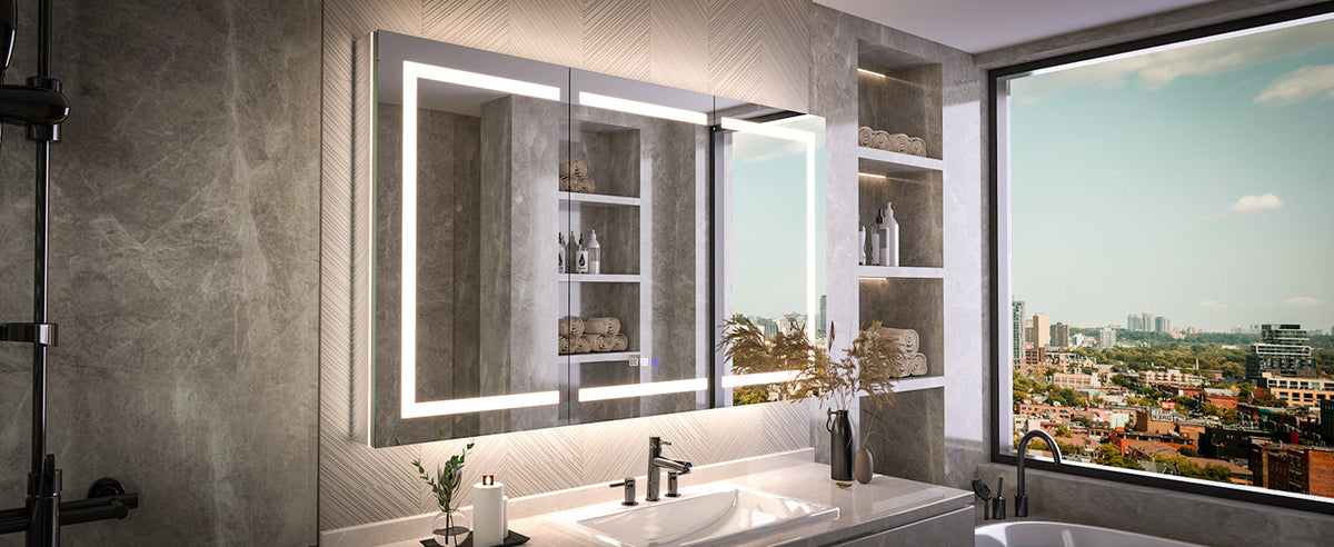 How to Choose a Bathroom Medicine Cabinet with Mirror: Size, Style, Lighting & Mounting Guide