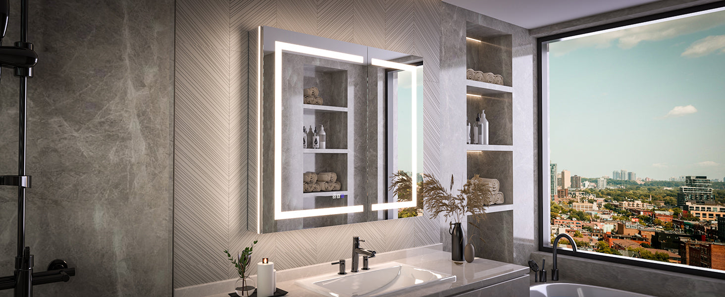 LED Mirror Cabinet vs Regular Mirror: Which Should You Choose for Your Bathroom?