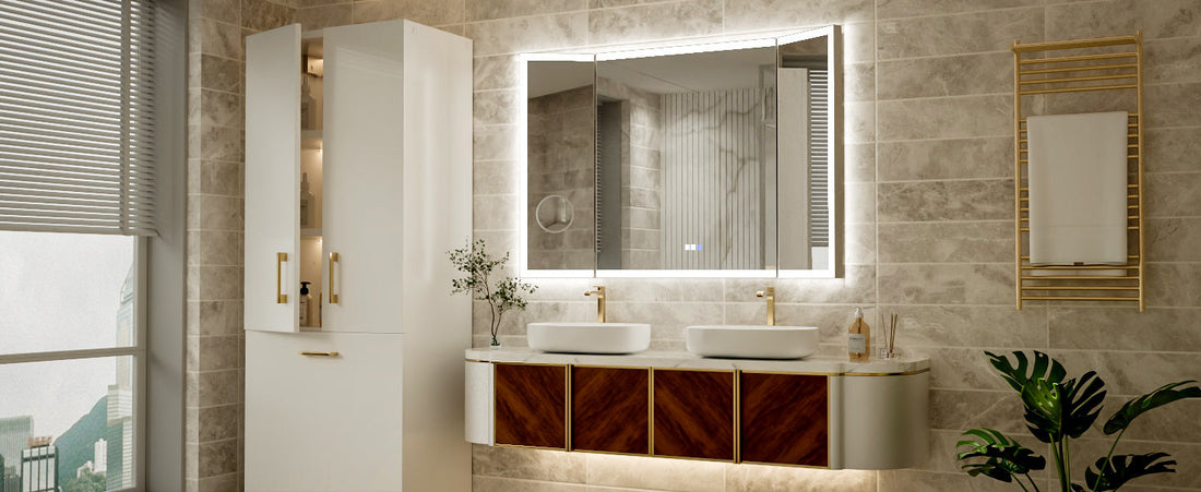 LED Mirror Cabinet vs Regular Mirror: Which Should You Choose for Your Bathroom?