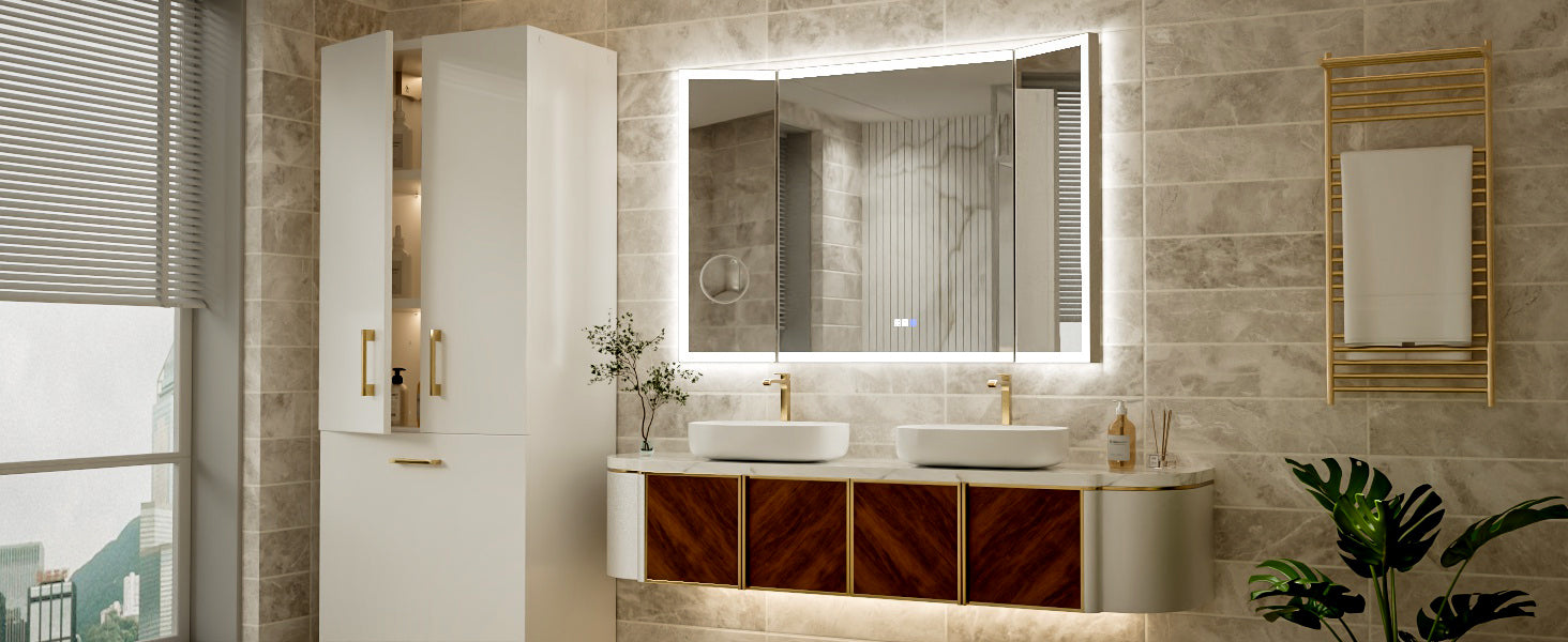 LED Mirror Cabinet vs Regular Mirror: Which Should You Choose for Your Bathroom?