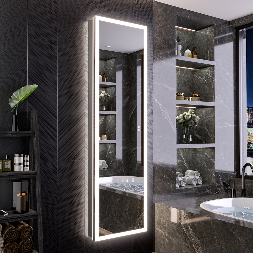 20 X 70 Full Body Lighted Medicine Cabinet with Mirror