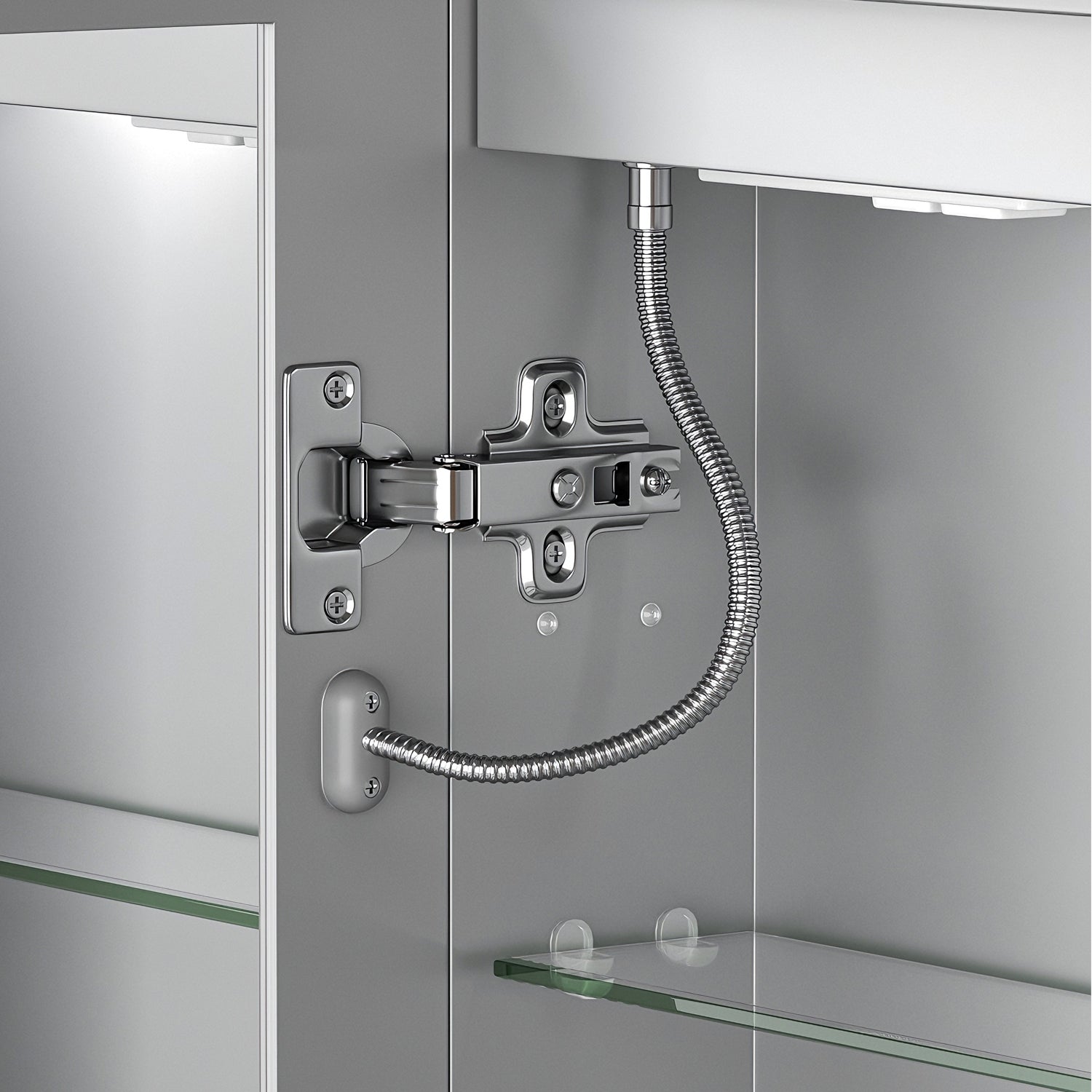 84x36 LED Medicine Cabinet with Mirror