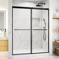 56-60"W x 76"H Glass Shower Doors for Walk in Shower