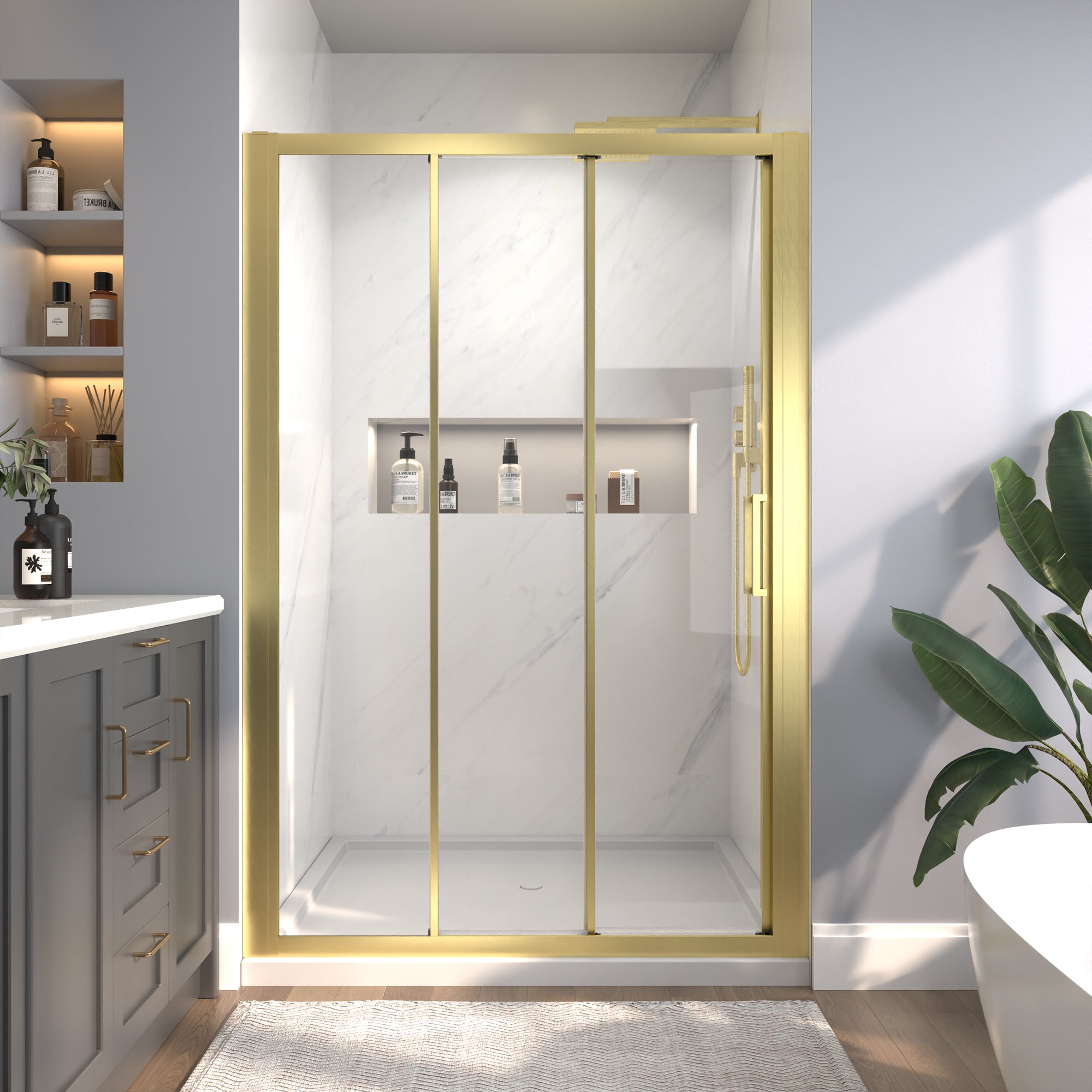 Trifold Shower Door
