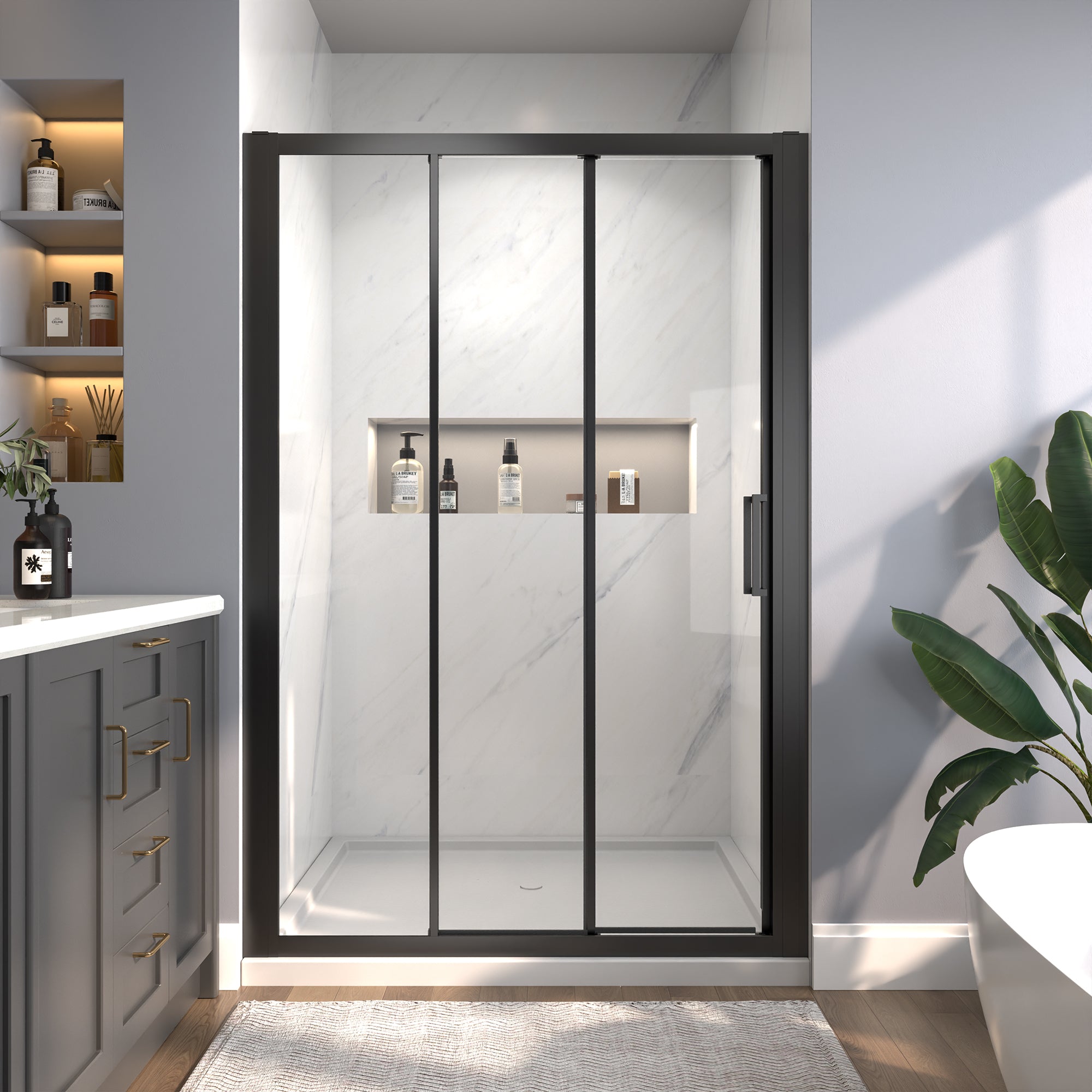 Trifold Shower Door