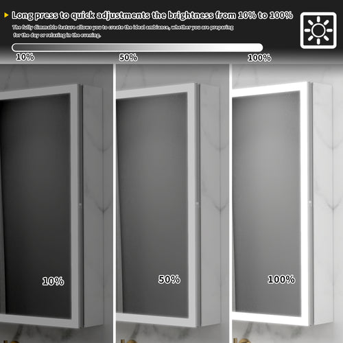 30x30 Medicine Cabinet with Lights