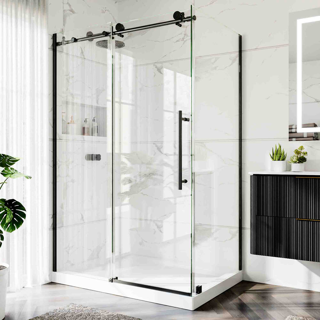 72"H Frameless Shower Enclosure