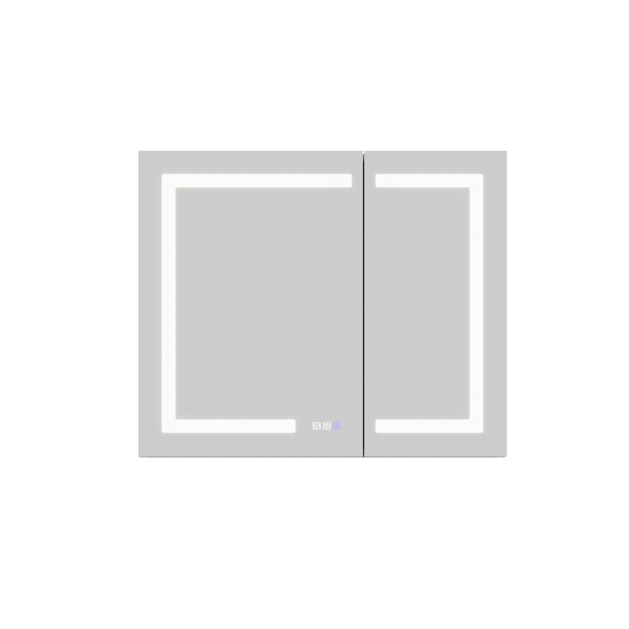 30x36 LED Medicine Mirror Cabinet with Mirror