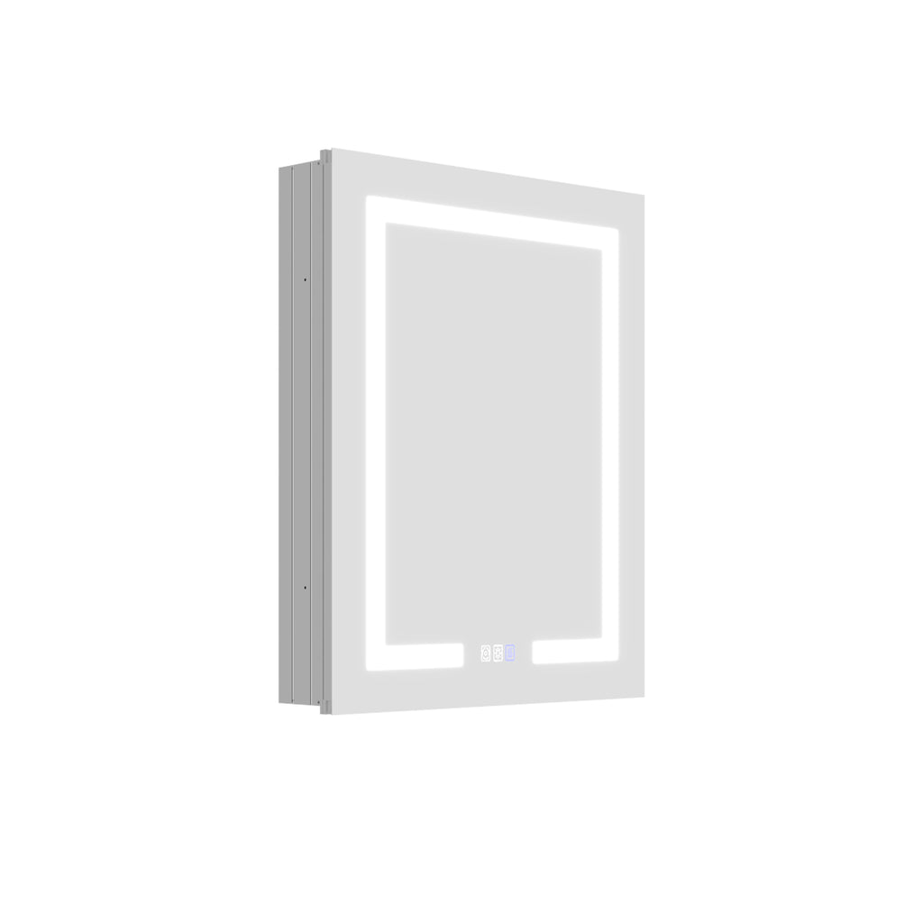 30x24 LED Medicine Mirror Cabinet with Mirror