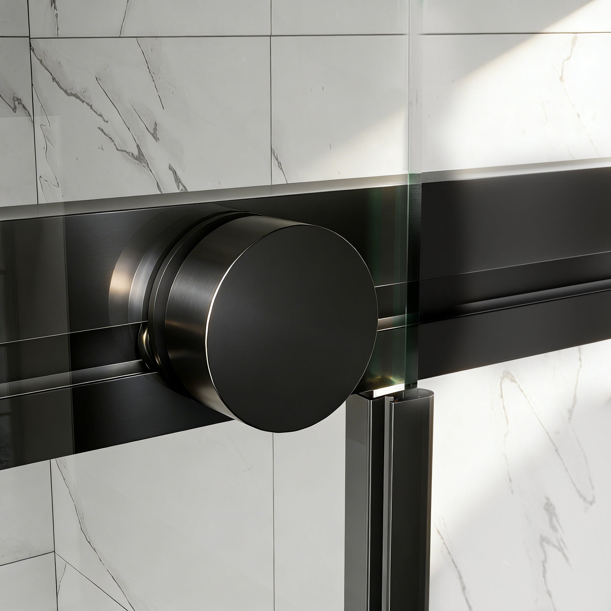 56-60"W x 76"H Glass Shower Doors for Walk in Shower