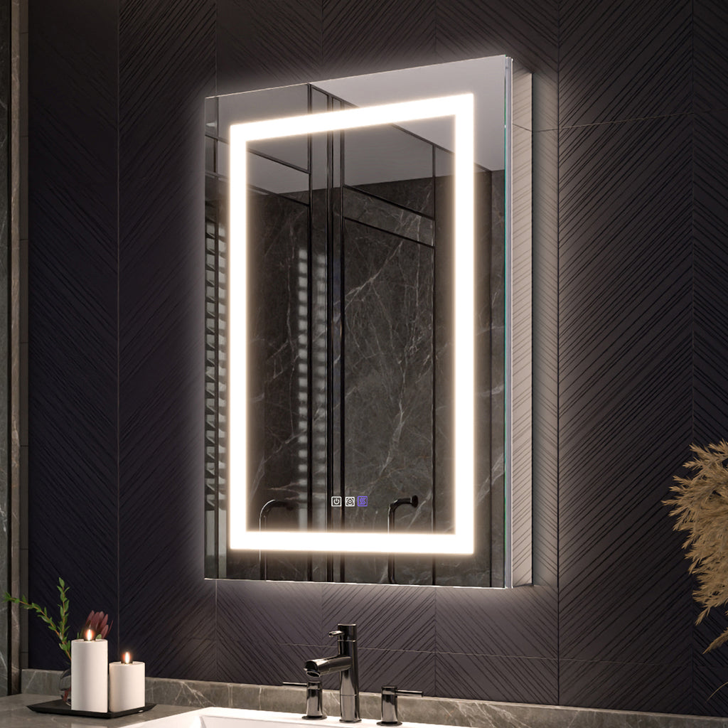 24x36 LED Medicine Cabinet Right Opening
