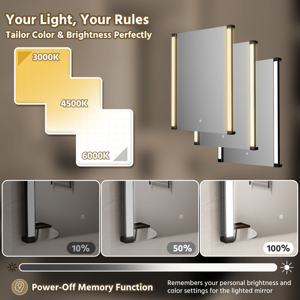 270° Rotatable LED Mirror for Bathroom Vanity