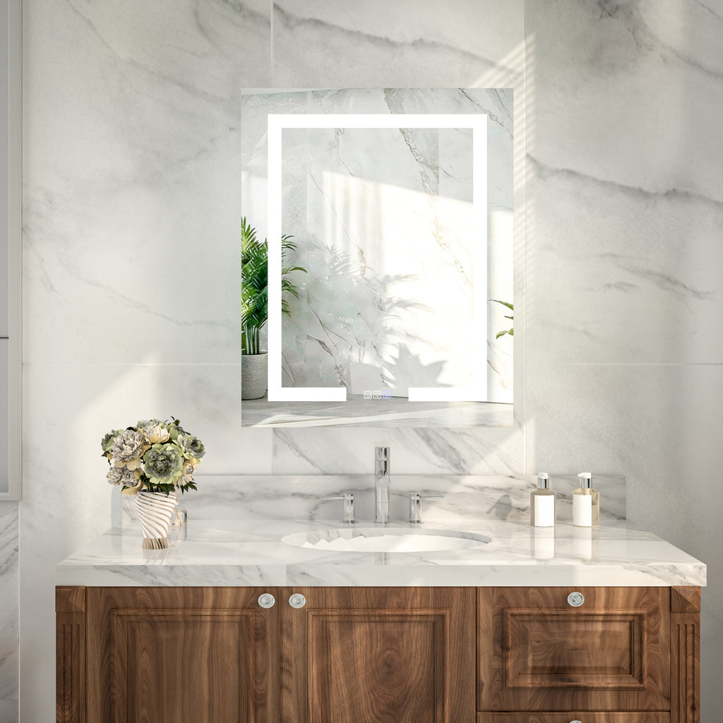 30x24 LED Medicine Mirror Cabinet with Mirror