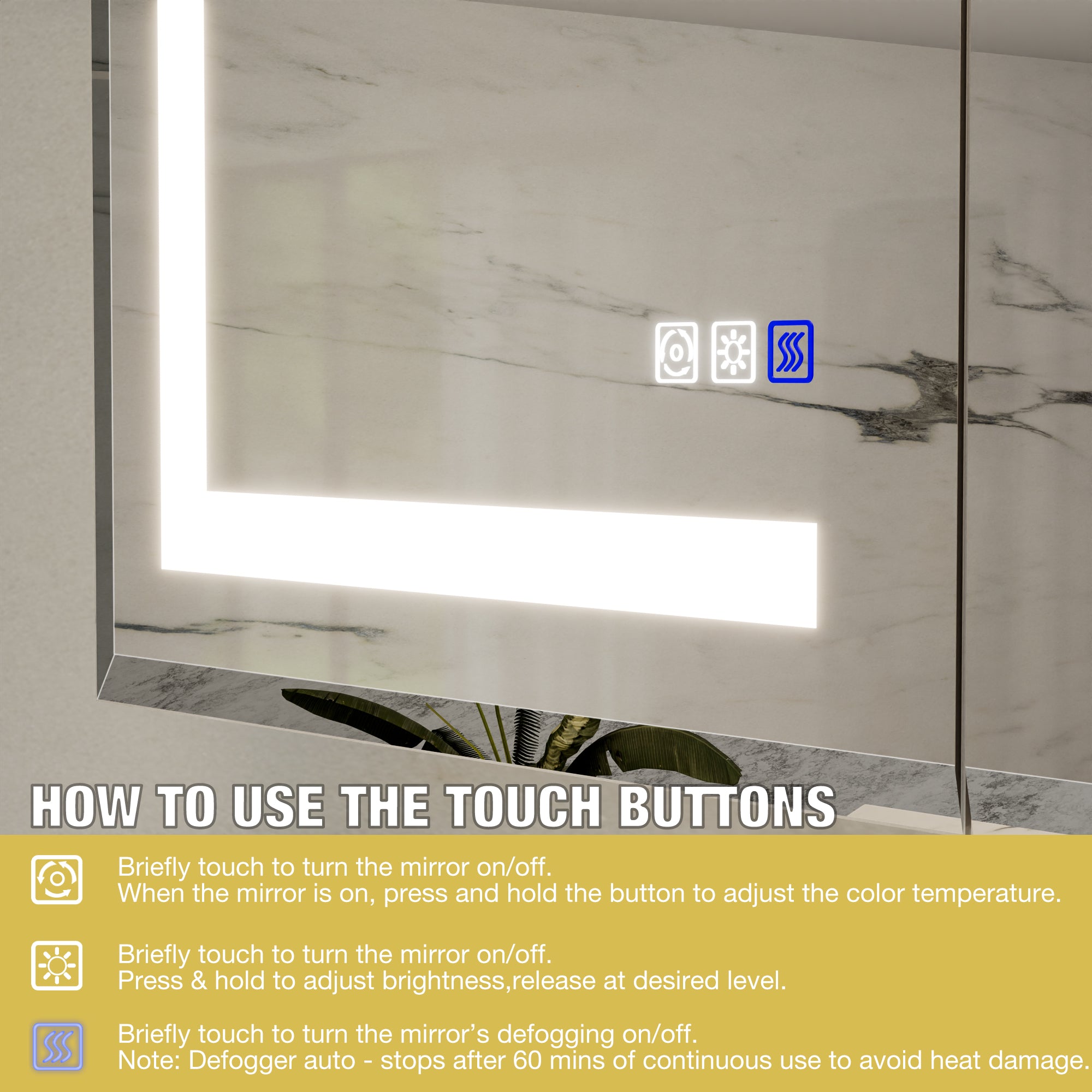 30"W x24"H Lighted Medicine Cabinet