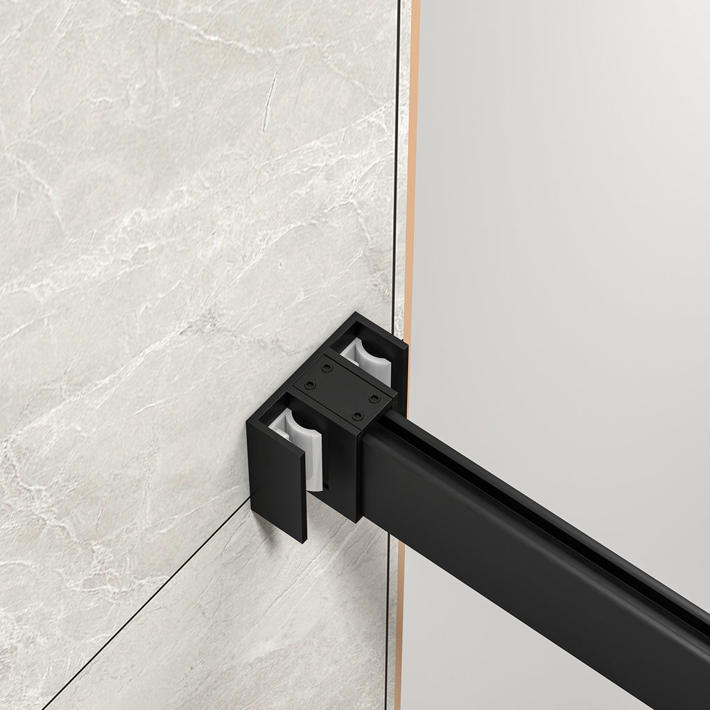 55-60" W x 60" H Frameless Bypass Sliding Shower Door for Bathtub