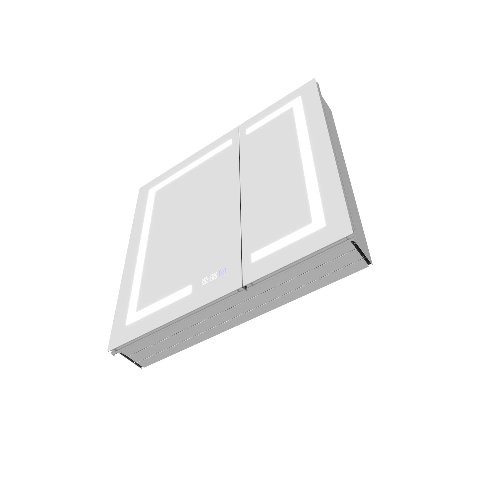 30x30 LED Medicine Mirror Cabinet with Mirror