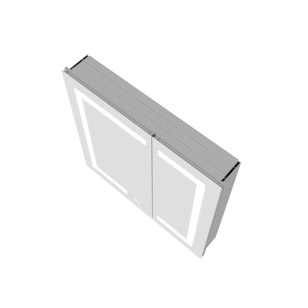 30x30 LED Medicine Mirror Cabinet with Mirror