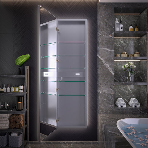 20 X 70 Full Body Lighted Medicine Cabinet with Mirror