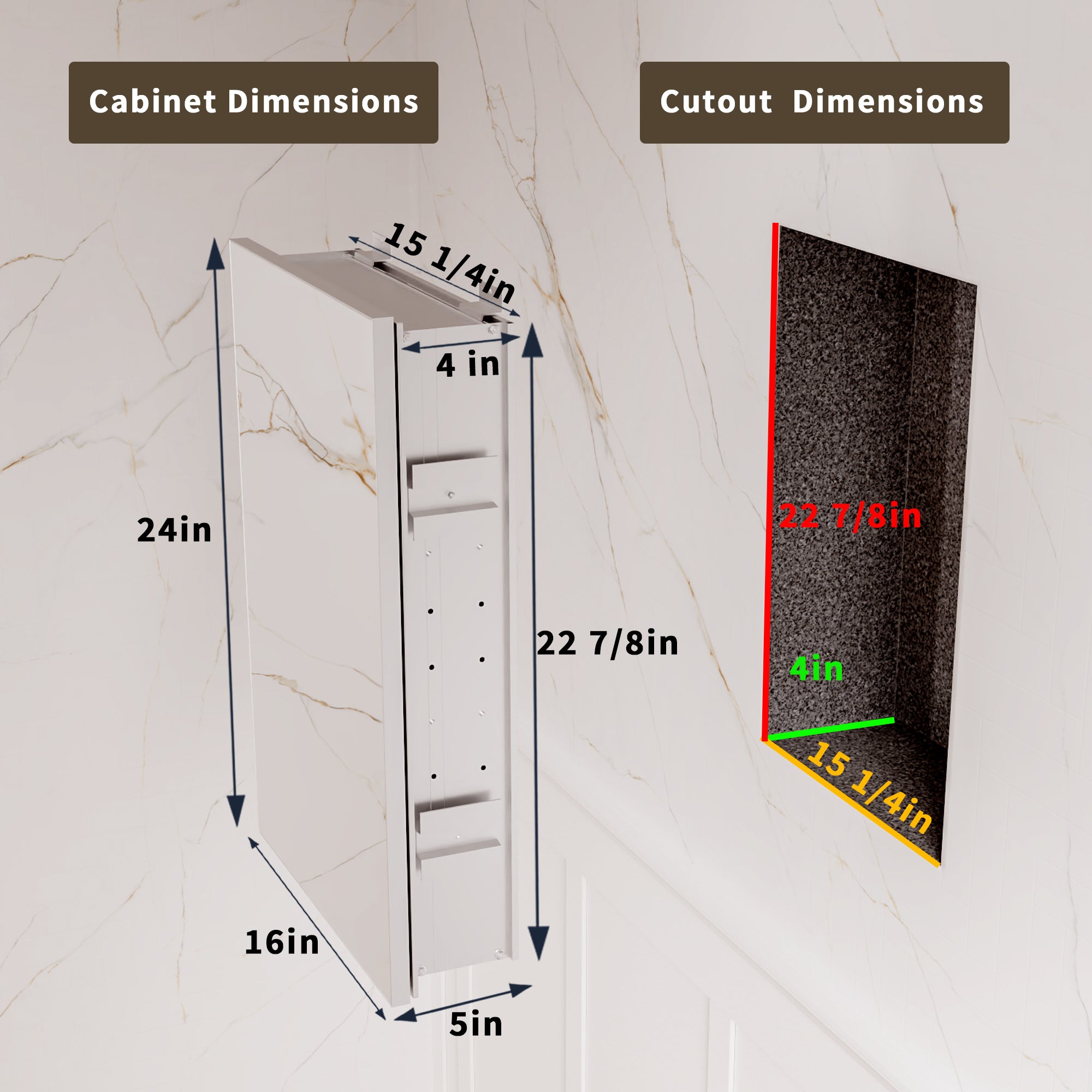 Medicine Cabinet with Mirror