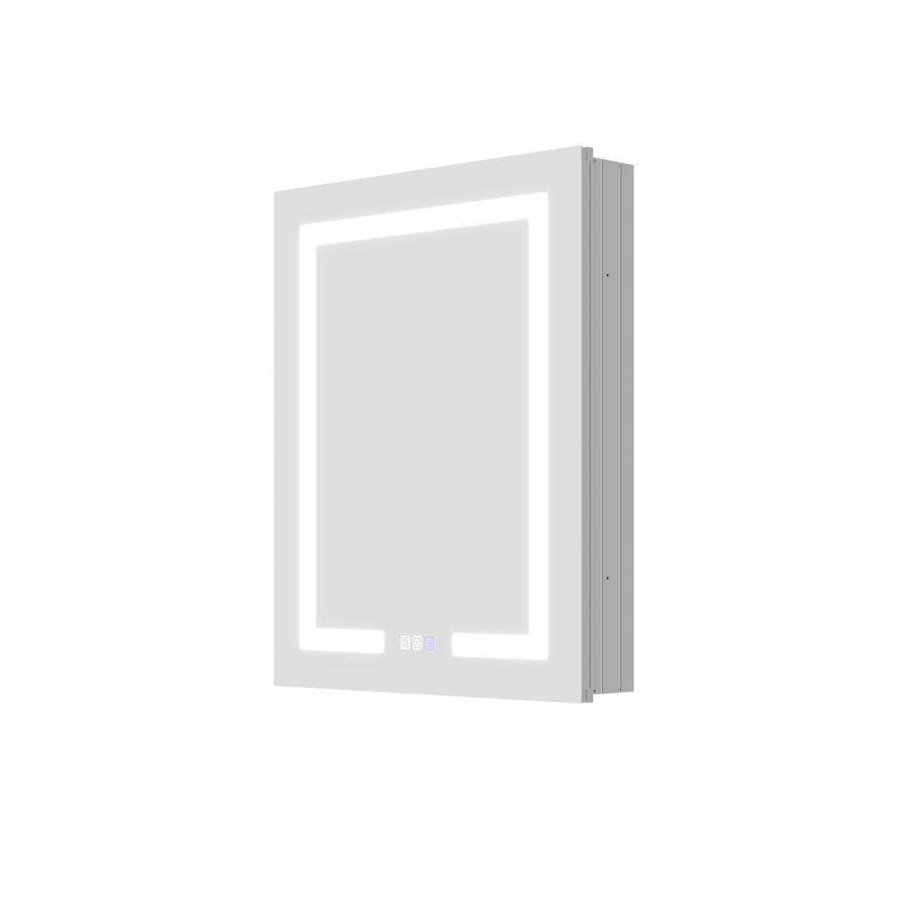 30x24 LED Medicine Mirror Cabinet with Mirror